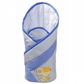 Конверт Layette Romeo с карманом для матрасика, голубой (Feretti, 7428)